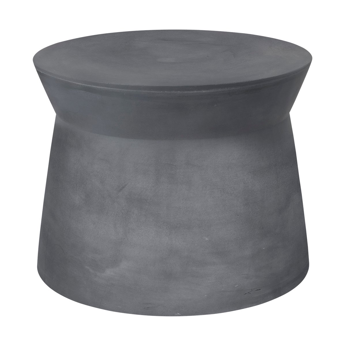 Broste Copenhagen Fiber side table o50 cm Charcoal | Scandinavian Design | Garden tables | Grey