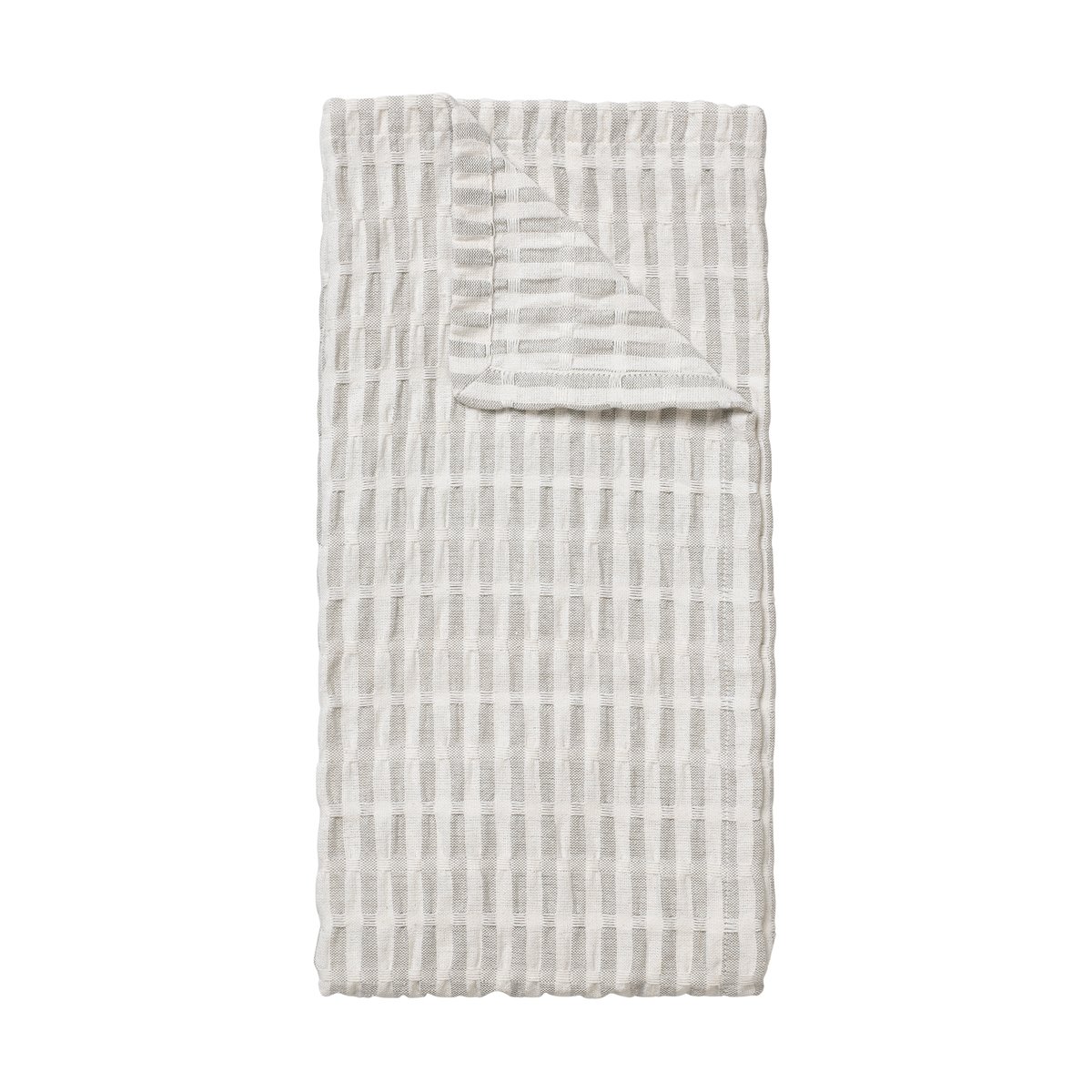 Broste Copenhagen Folke kitchen towel 50x70 cm Fungi grey-natural