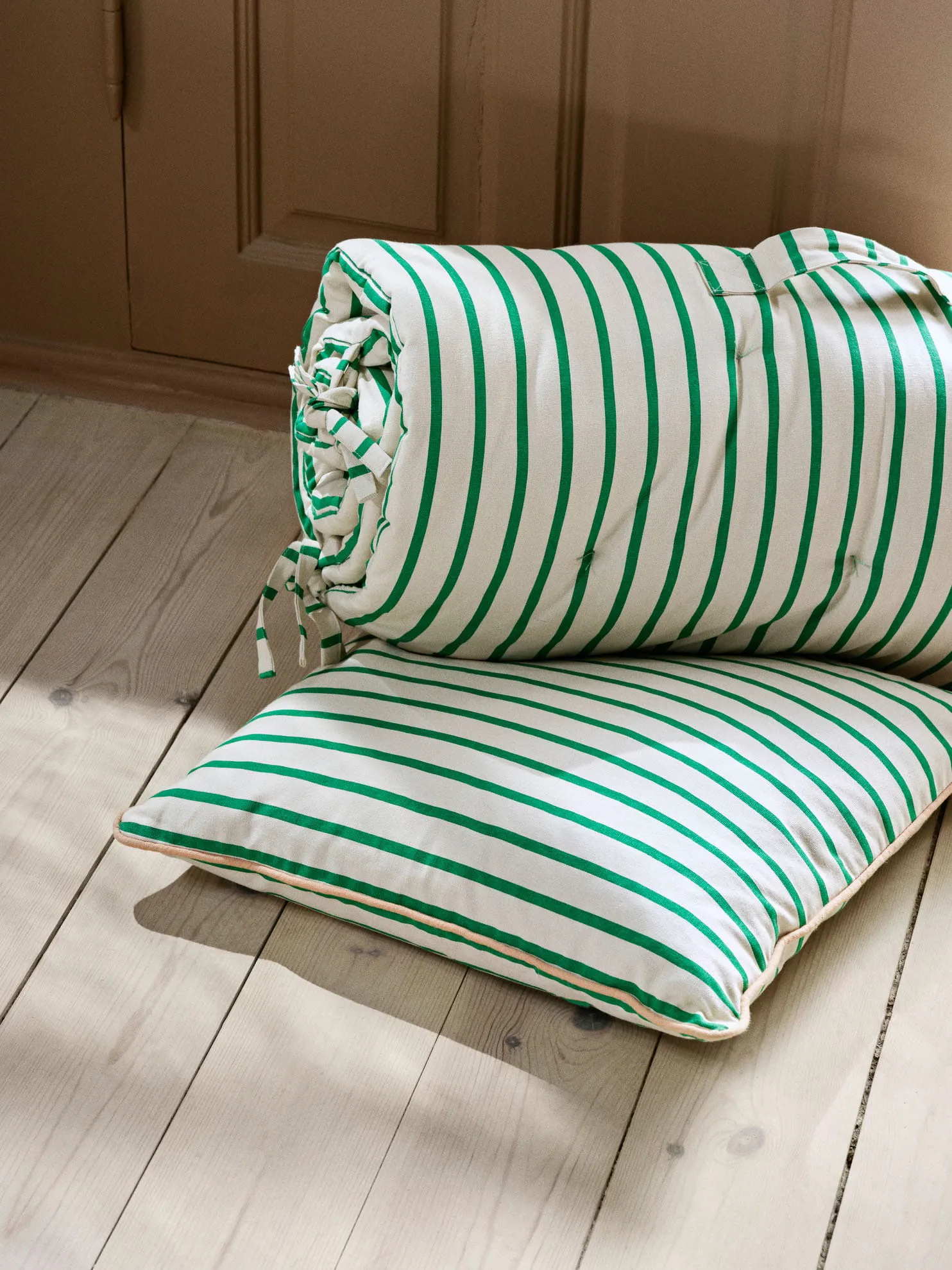 Franca pillowcase 50x50 cm, Jelly green Broste Copenhagen