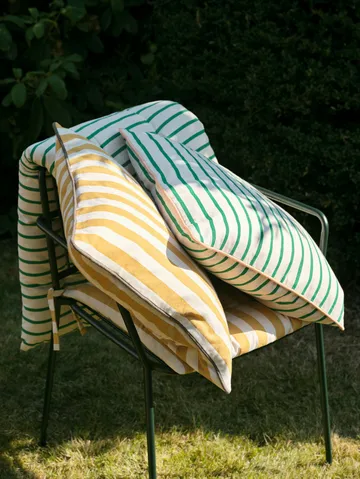 Franca seat cushion 42x44 cm - Harvest gold - Broste Copenhagen