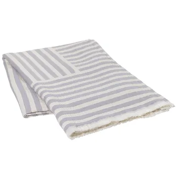 Frankie cotton throw 130x180 cm - orchid hush light purple - Broste Copenhagen