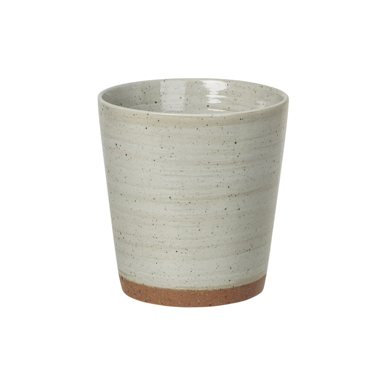 Broste Copenhagen Grod mug 25 cl 8.6 cm | Scandinavian Design | Coffee cups | Grey
