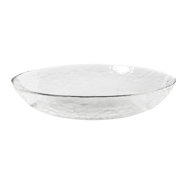 Hammered glass bowl Ø22 cm from Broste Copenhagen