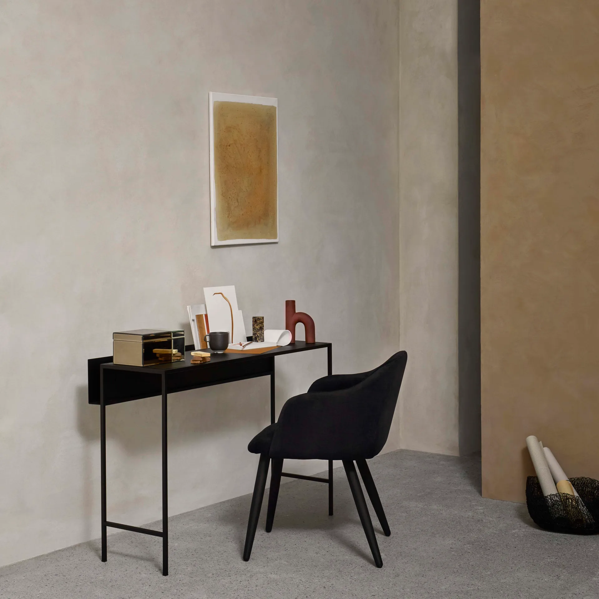 Hector vase 19 cm, red clay Broste Copenhagen