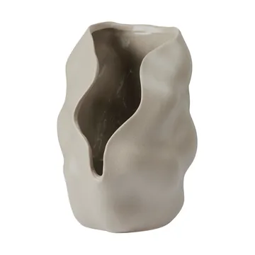 Hekla Hurricane tealight holder Ø18.6 cm - Dove grey - Broste Copenhagen