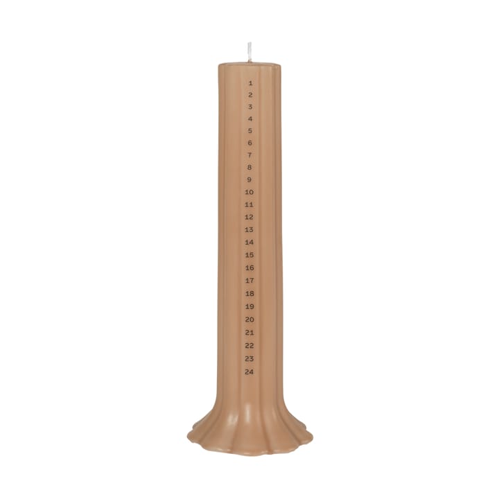 Heli calendar candle - Walnut - Broste Copenhagen