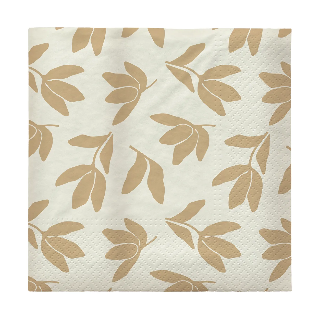 Broste Copenhagen Herbert paper napkins 33x33 cm 20-pack Beige-off white