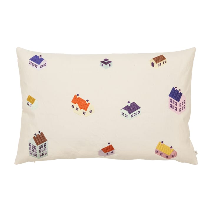 House pillowcase 40x60 cm - Multi color - Broste Copenhagen