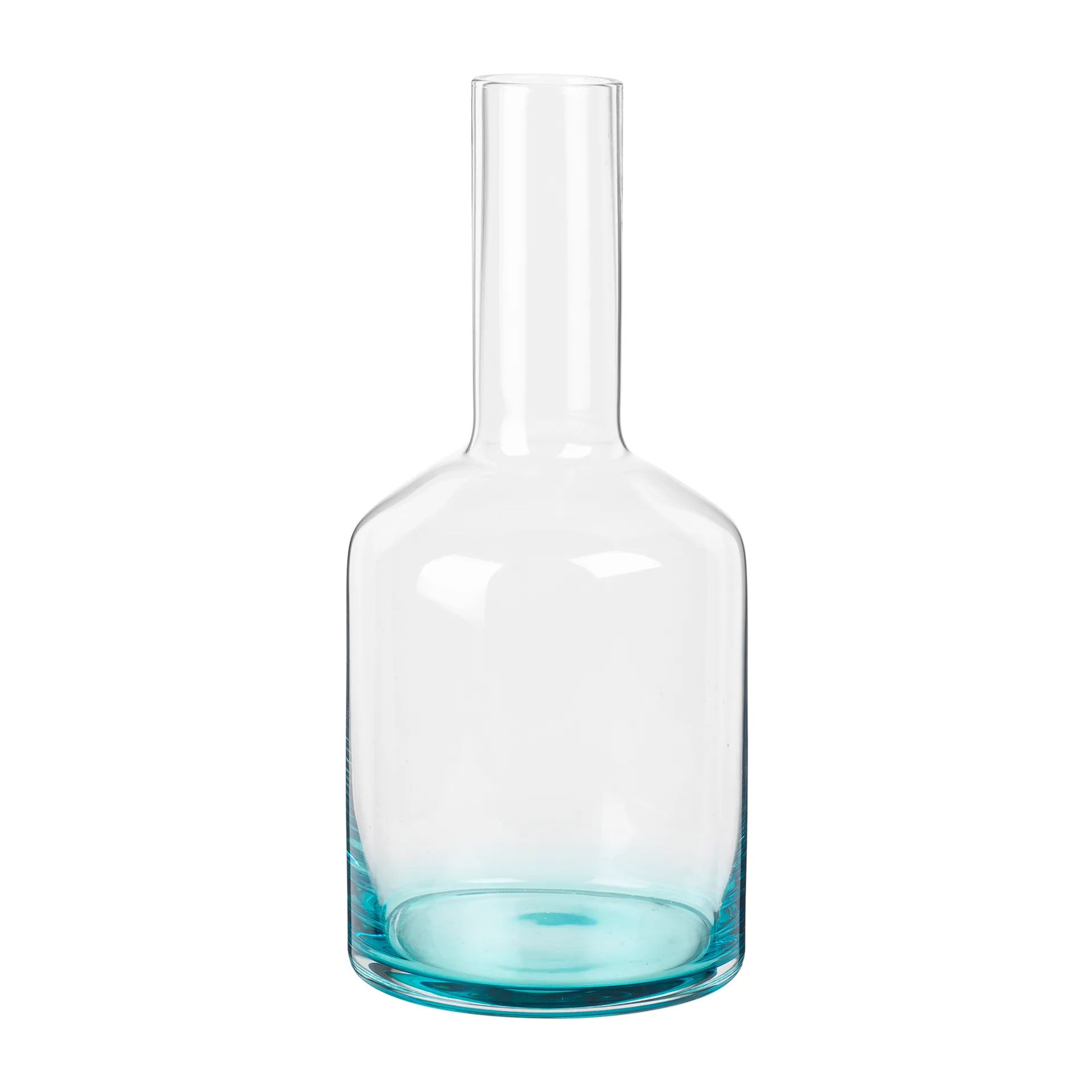 Hue carafe 1.1 l, Clear-turquoise Broste Copenhagen