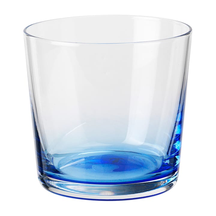 Hue drinking glass 15 cl - Clear-blue - Broste Copenhagen
