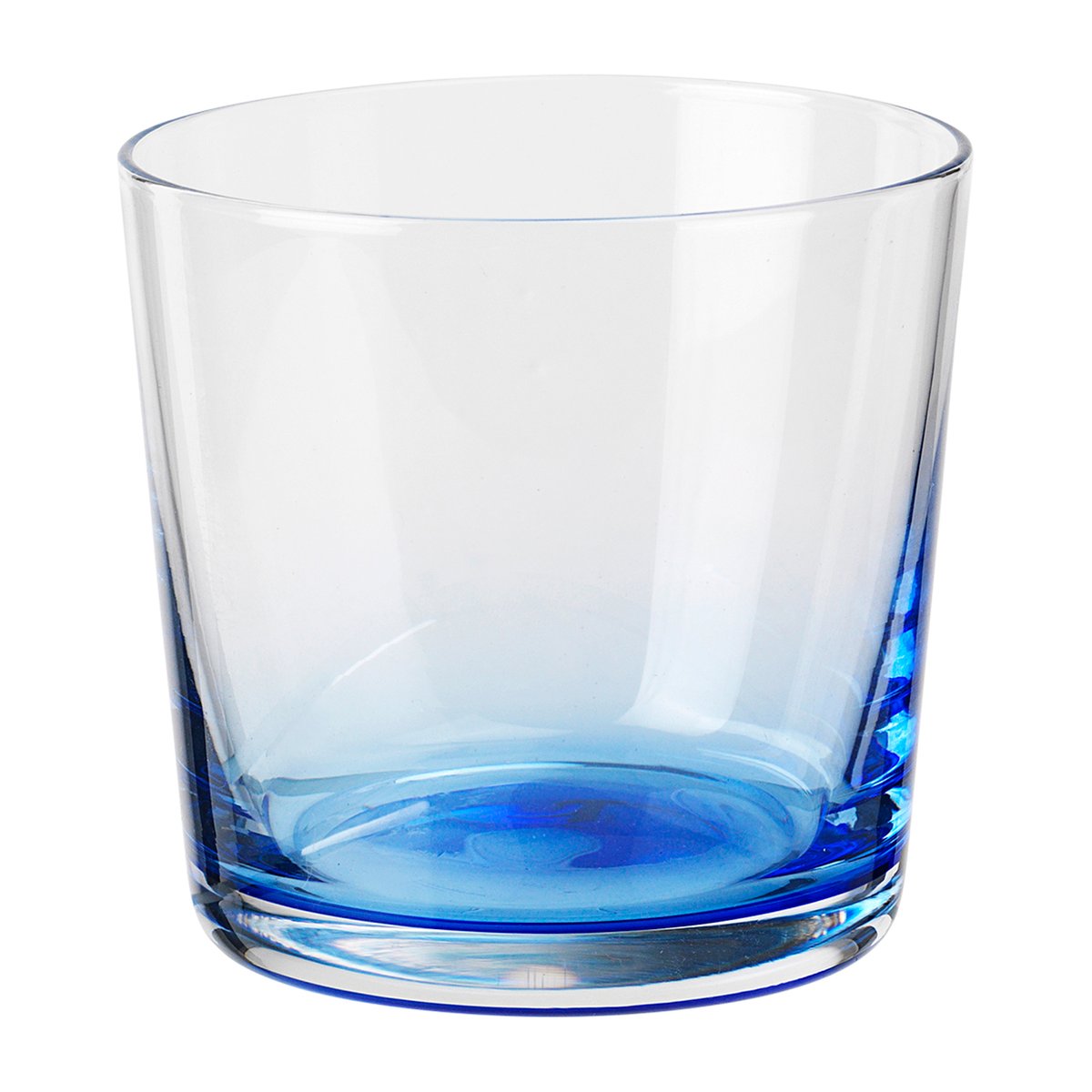 Broste Copenhagen Hue drinking glass 15 cl Clear-blue
