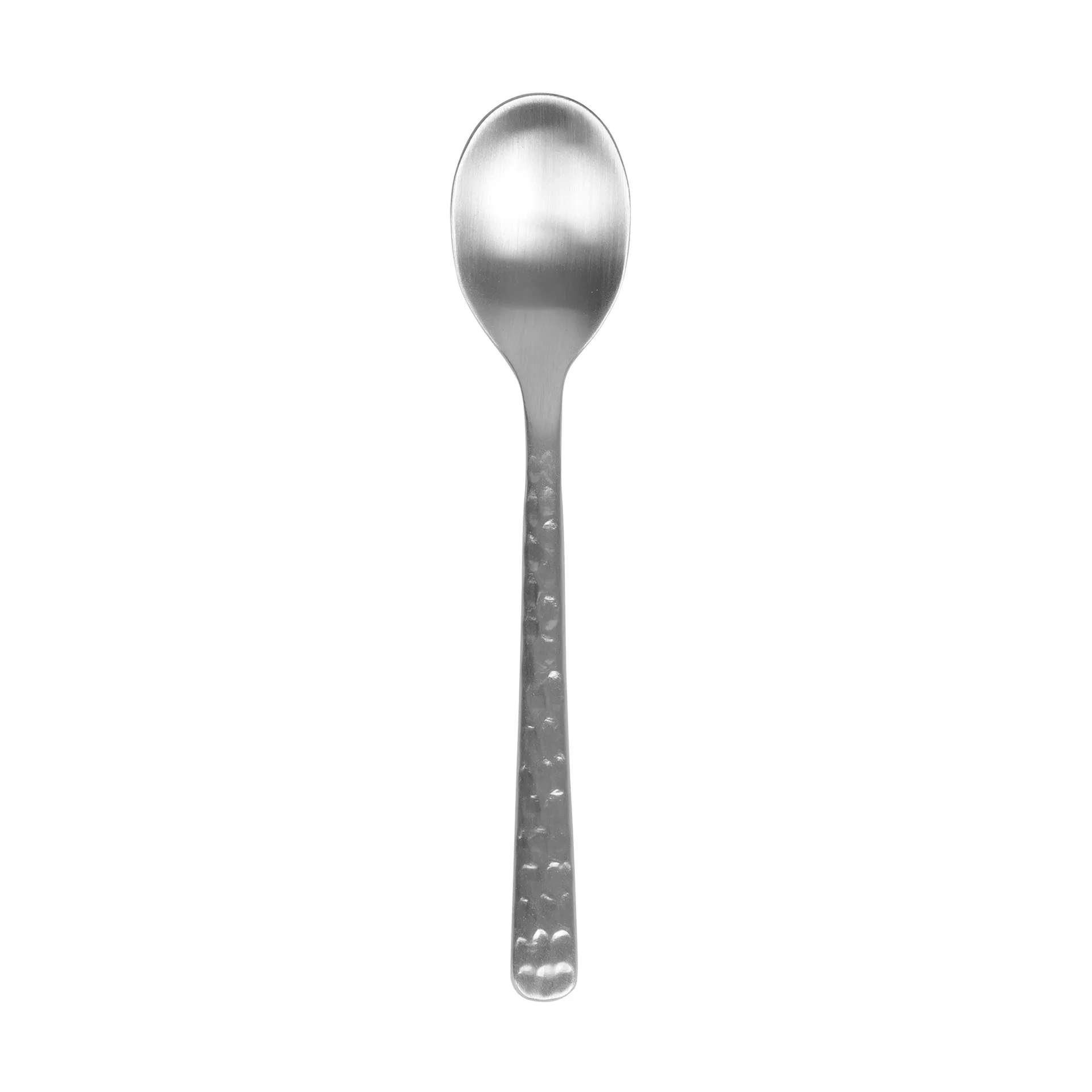 Hune teaspoon, Brushed satin hammered Broste Copenhagen