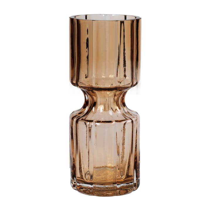 Hyacint glass vase 20 cm - Indian Tan - Broste Copenhagen