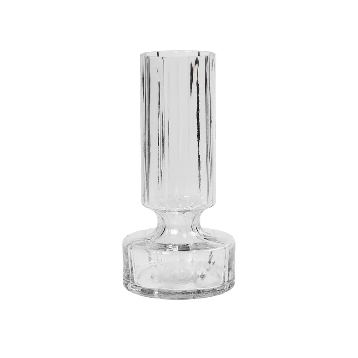 Hyacint glass vase 24.9 cm - clear - Broste Copenhagen