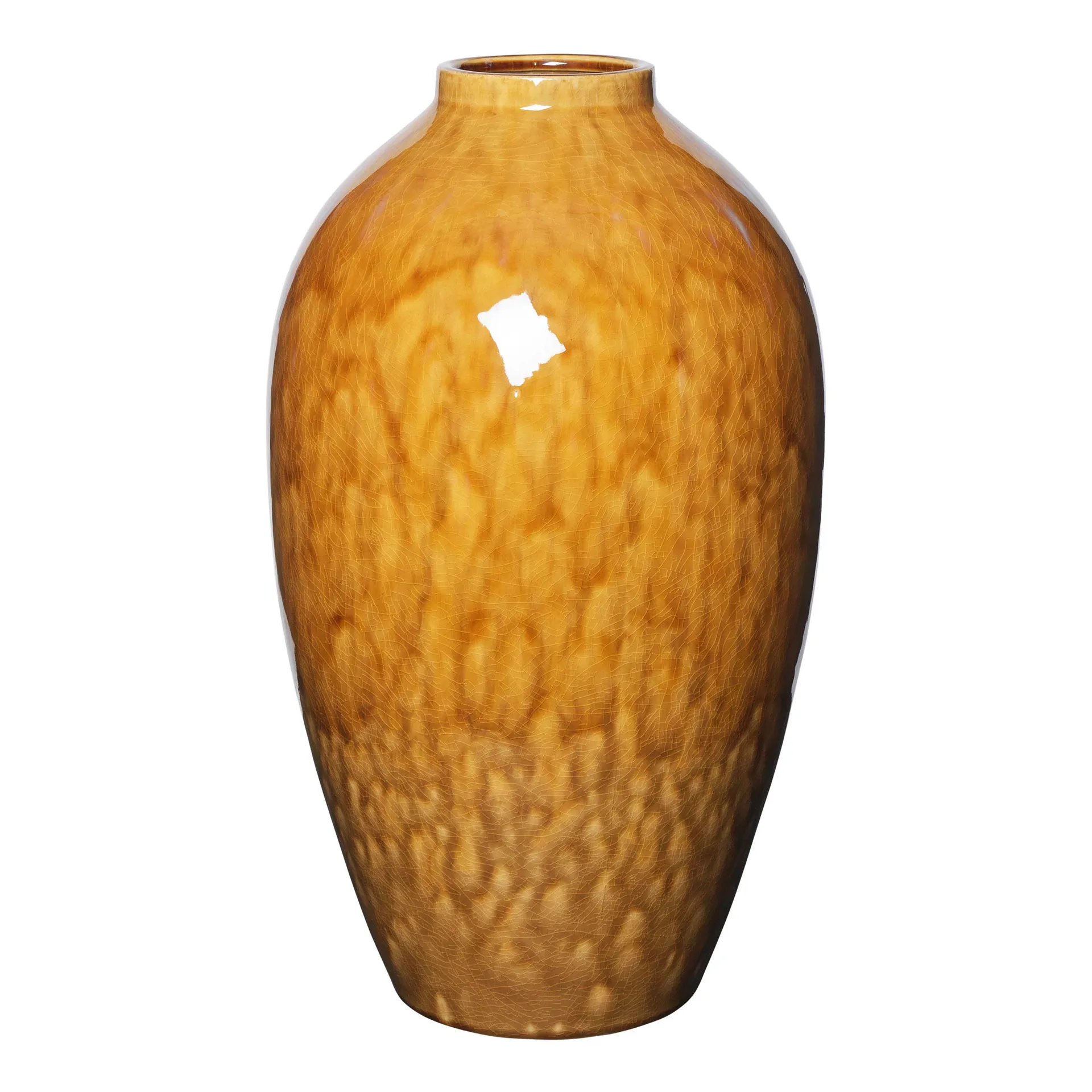 Ingrid ceramic vase 40 cm, apple cinnamon Broste Copenhagen