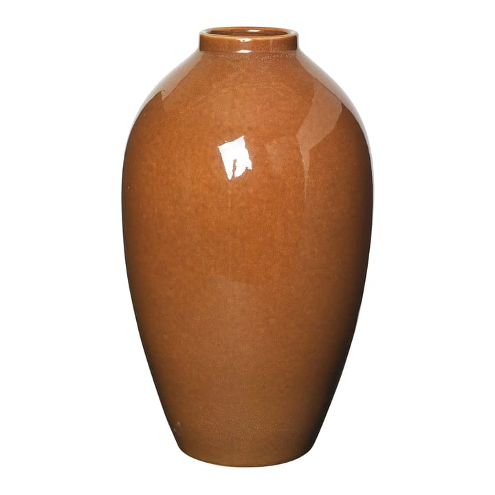 Ingrid ceramic vase 40 cm - caramel cafe - Broste Copenhagen