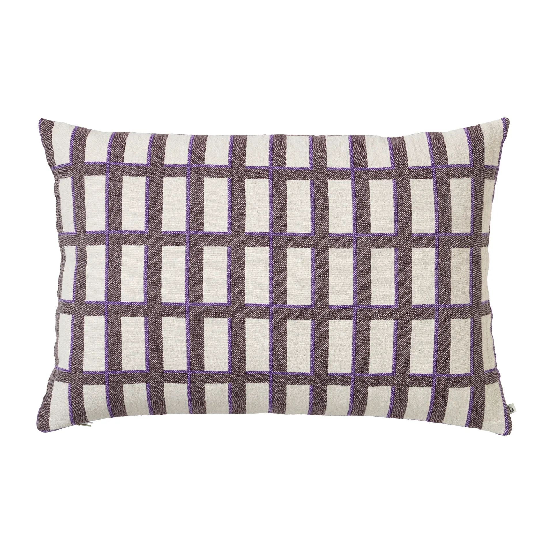 Isa pillowcase 40x60 cm, Decadent chocolate-purple Broste Copenhagen