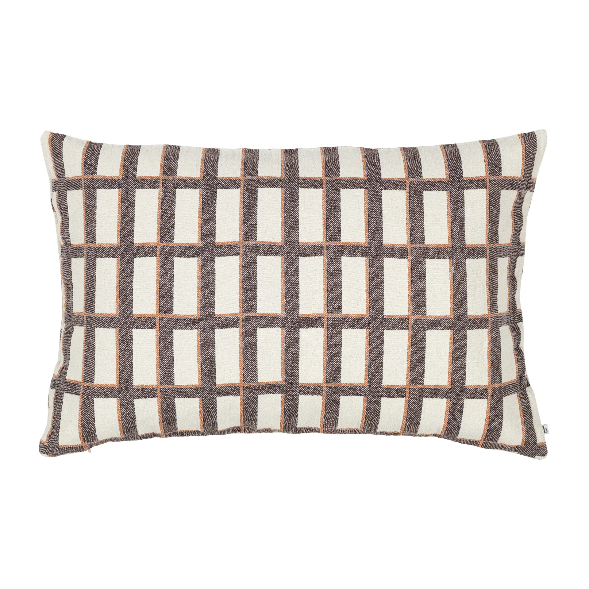 Isa pillowcase 40x60 cm, Meerkat-decadent chocolate Broste Copenhagen