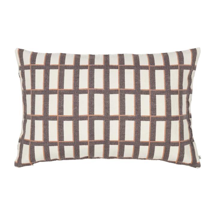 Isa pillowcase 40x60 cm, Meerkat-decadent chocolate Broste Copenhagen