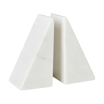 Jarl bookend 2-pack - White marble - Broste Copenhagen