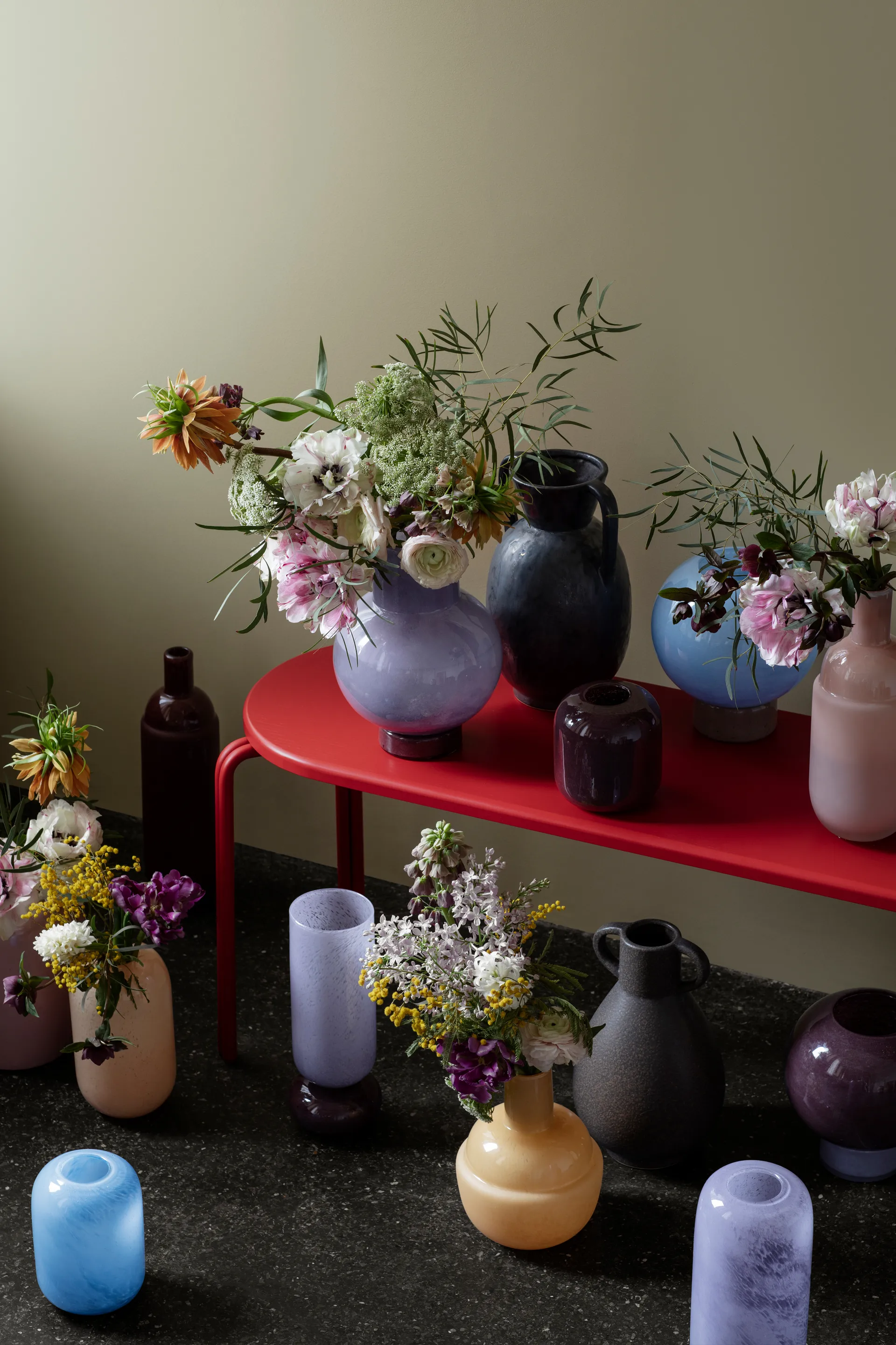 Kai vase 25.5 cm, Orchid Broste Copenhagen