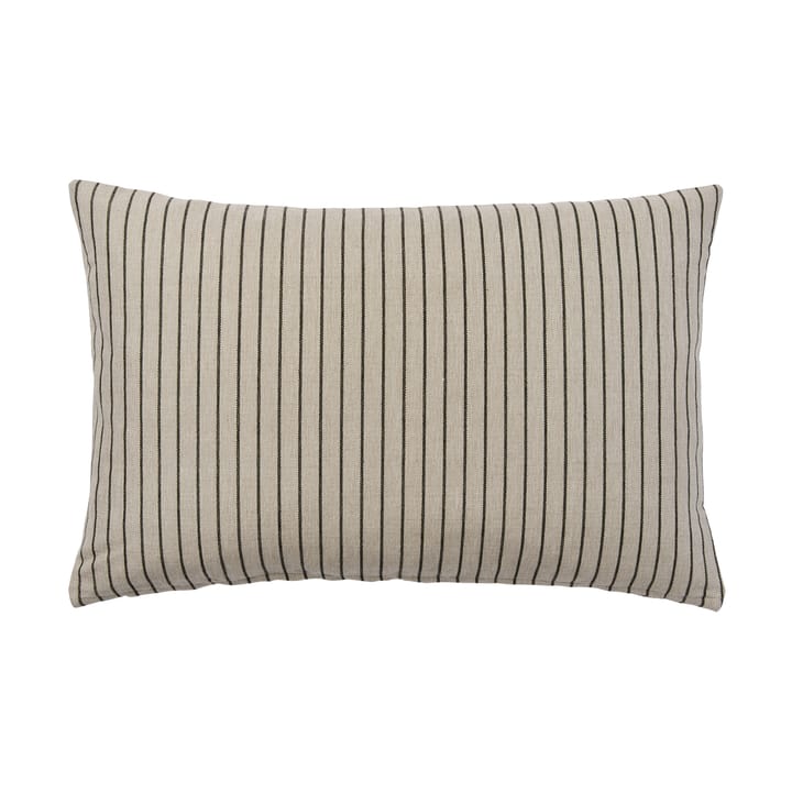 Karen cushion cover - Light beige-black, 40x60 cm - Broste Copenhagen