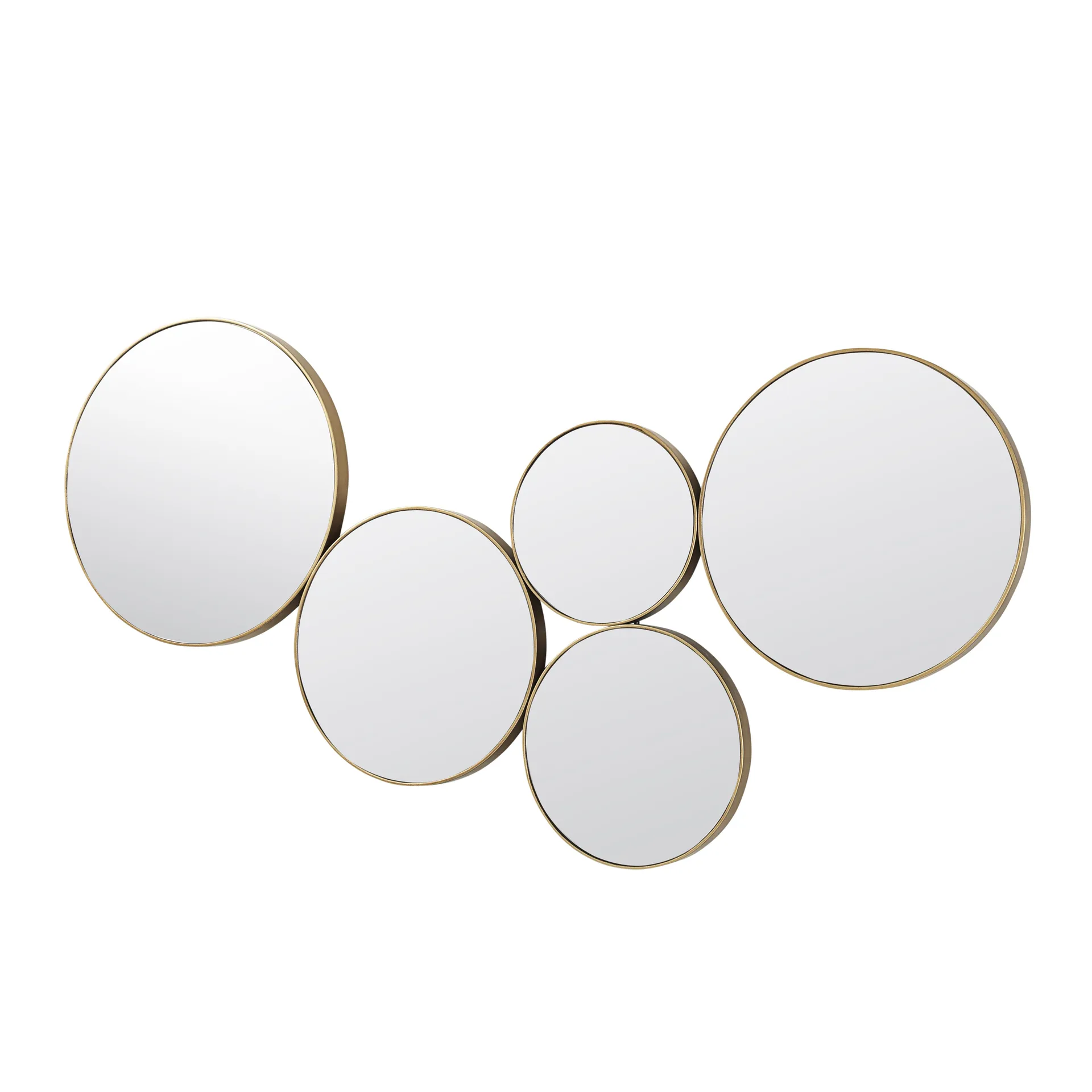 Kunst mirror, brass Broste Copenhagen