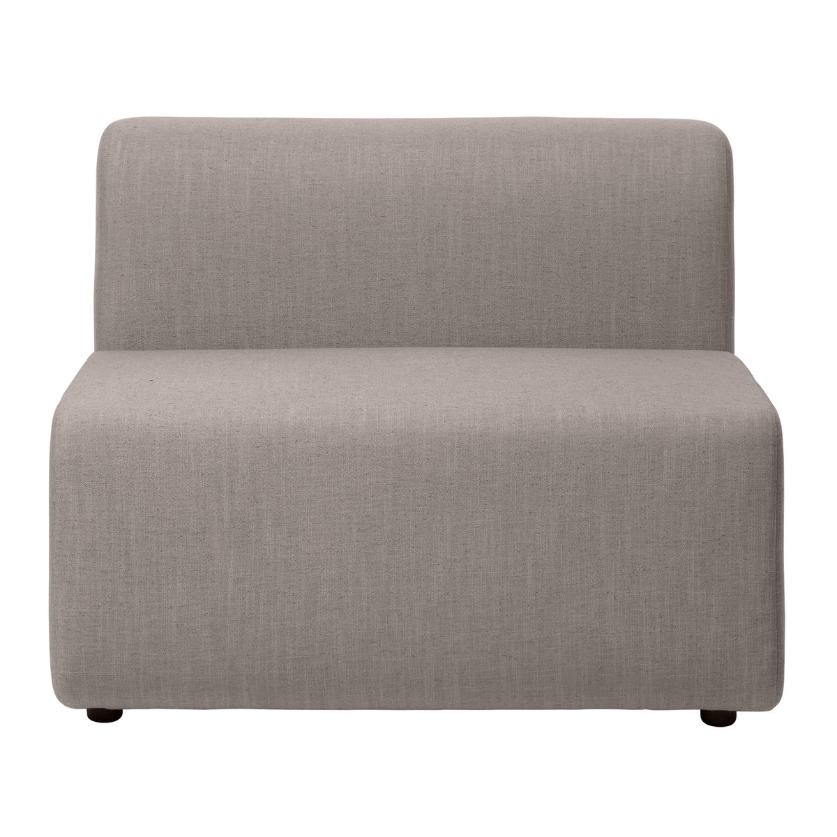 Broste Copenhagen Lagoon module armchair Latte | Scandinavian Design | Sofas | Grey