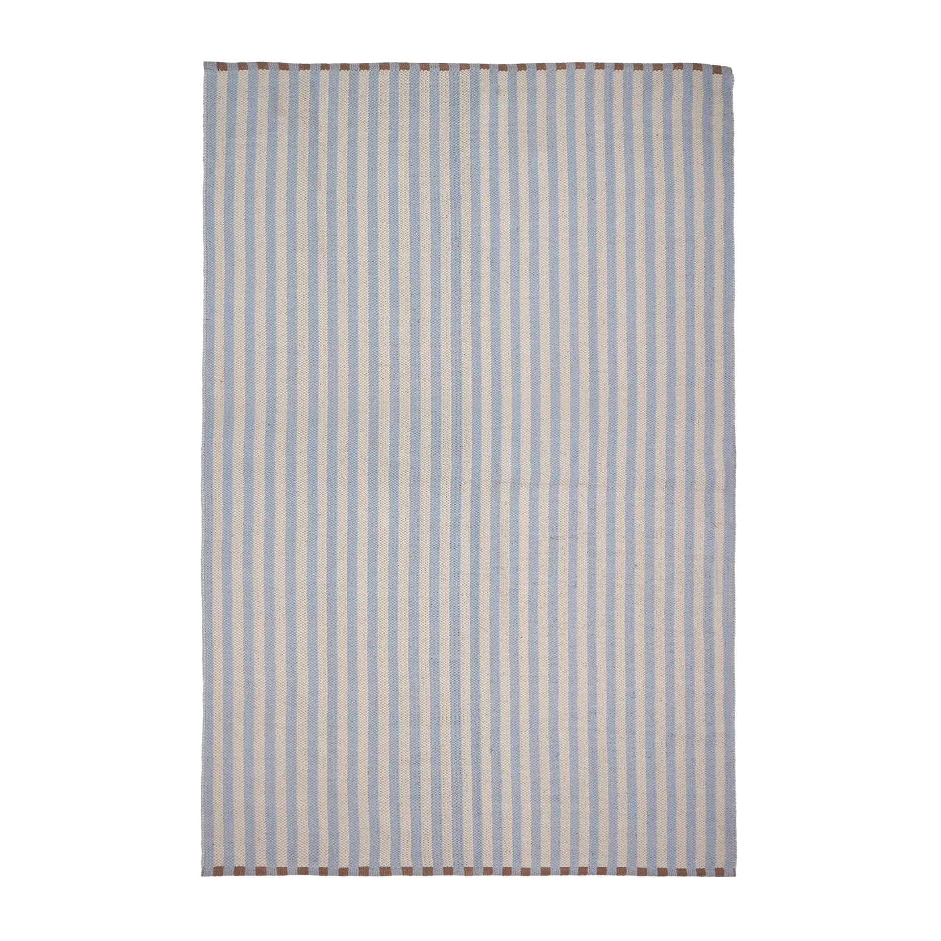 Lamel rug 140x200 cm, Serenity blue-light warm grey Broste Copenhagen