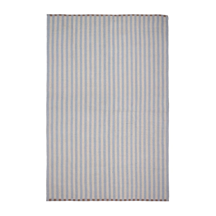 Lamel rug 140x200 cm, Serenity blue-light warm grey Broste Copenhagen