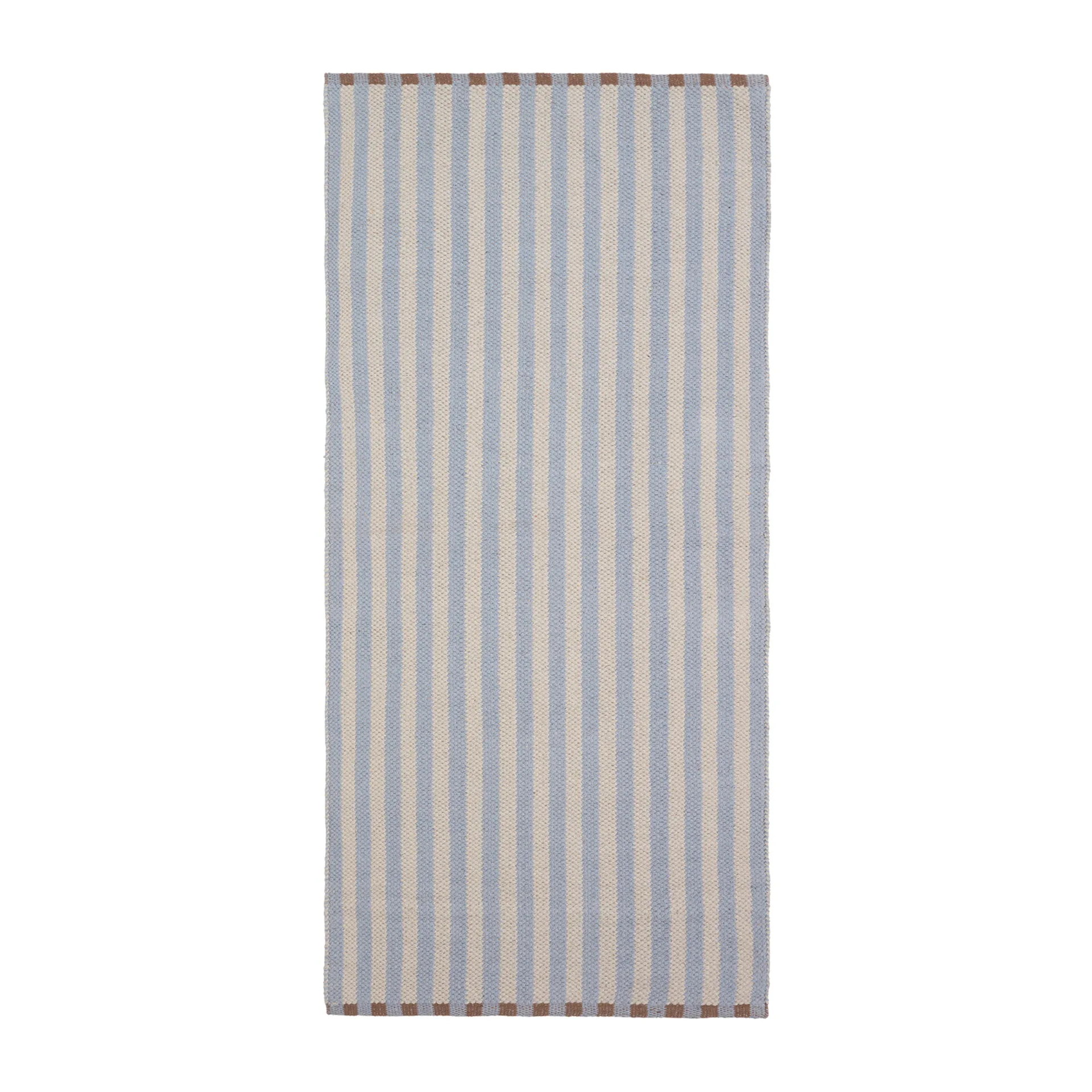 Lamel rug 70x140 cm, Serenity blue-light warm grey Broste Copenhagen