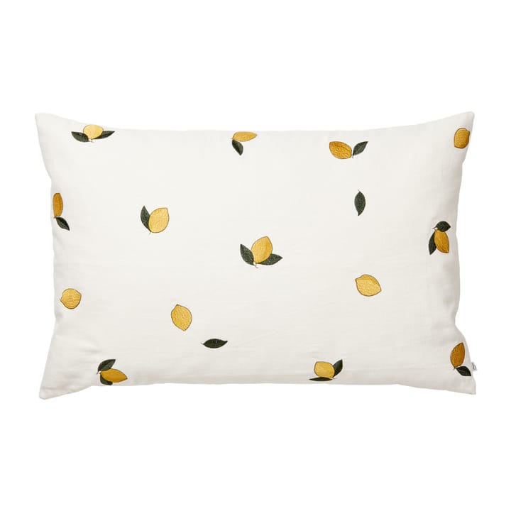 Lemon pillowcase 40x60 cm, Golden yellow Broste Copenhagen