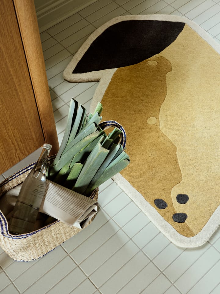 Lemon rug 86x120 cm, Harvest gold Broste Copenhagen