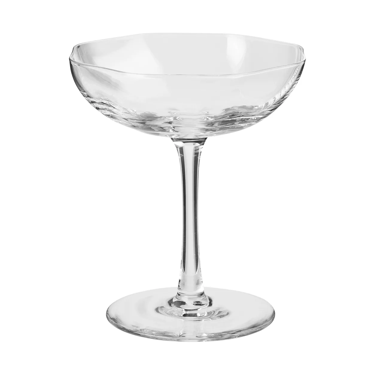 Broste Copenhagen Limfjord champagne glass 17.5 cl Clear