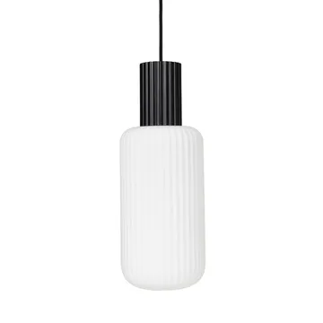 Lolly pendant lamp - black and white-Ø16 cm - Broste Copenhagen