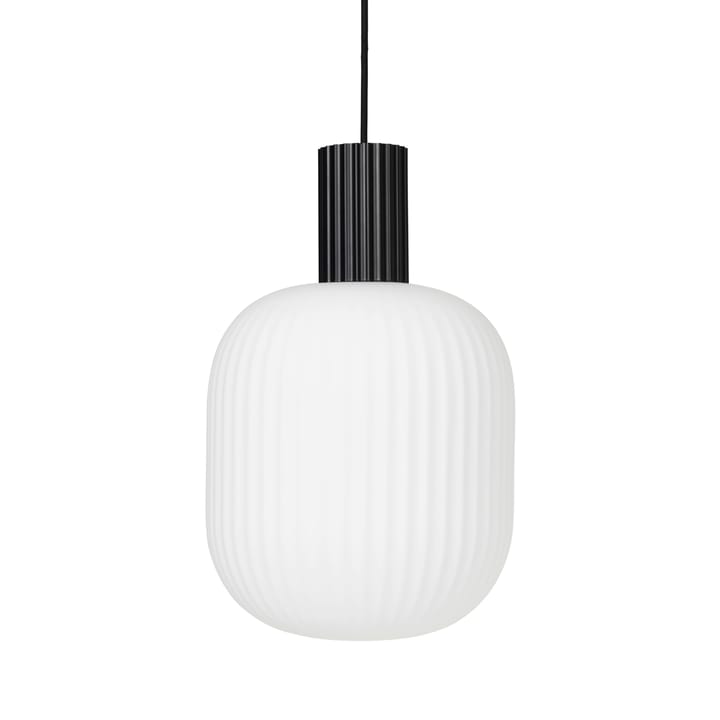 Lolly pendant lamp - black and white-Ø27 cm - Broste Copenhagen