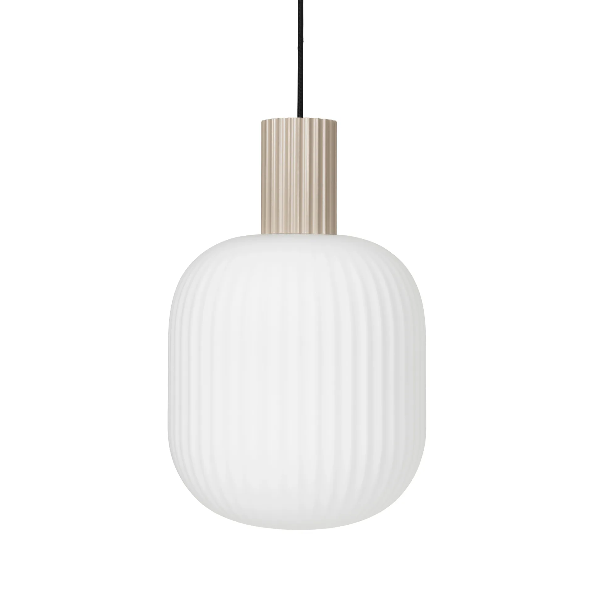 Lolly pendant lamp, sand-white-Ø27 cm Broste Copenhagen