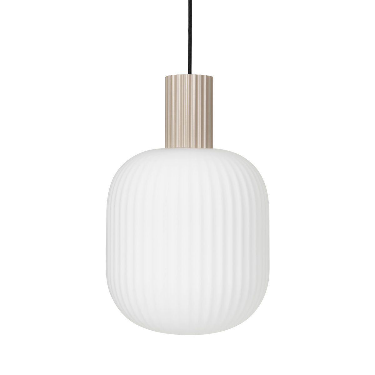Broste Copenhagen Lolly pendant lamp sand-white-o27 cm