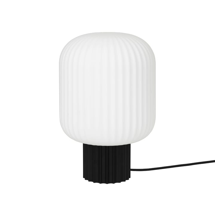 Lolly table lamp - black and white-30 cm - Broste Copenhagen