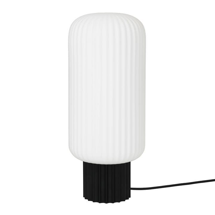 Lolly table lamp - black and white-39 cm - Broste Copenhagen
