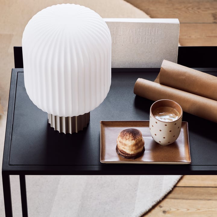 Lolly table lamp - sand-white-30 cm - Broste Copenhagen
