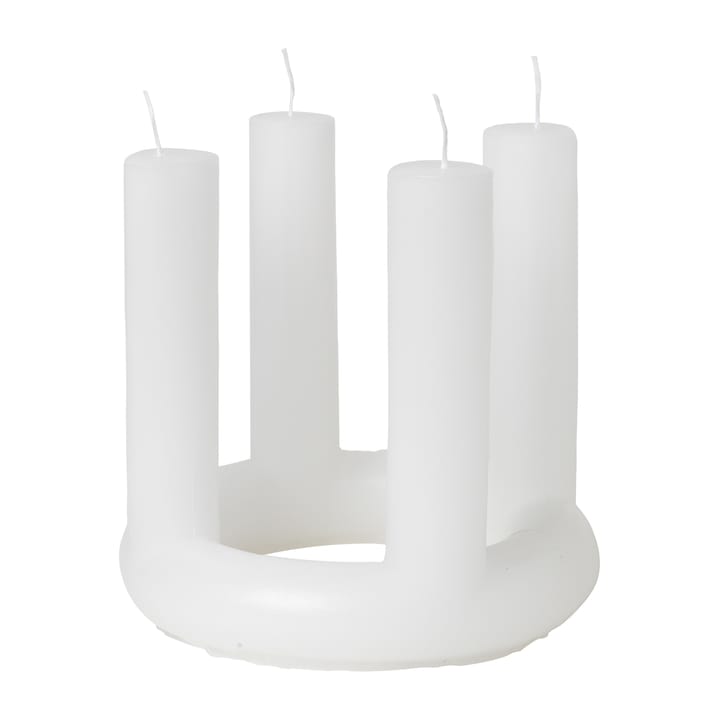 Lucia advent candle - Pure white - Broste Copenhagen