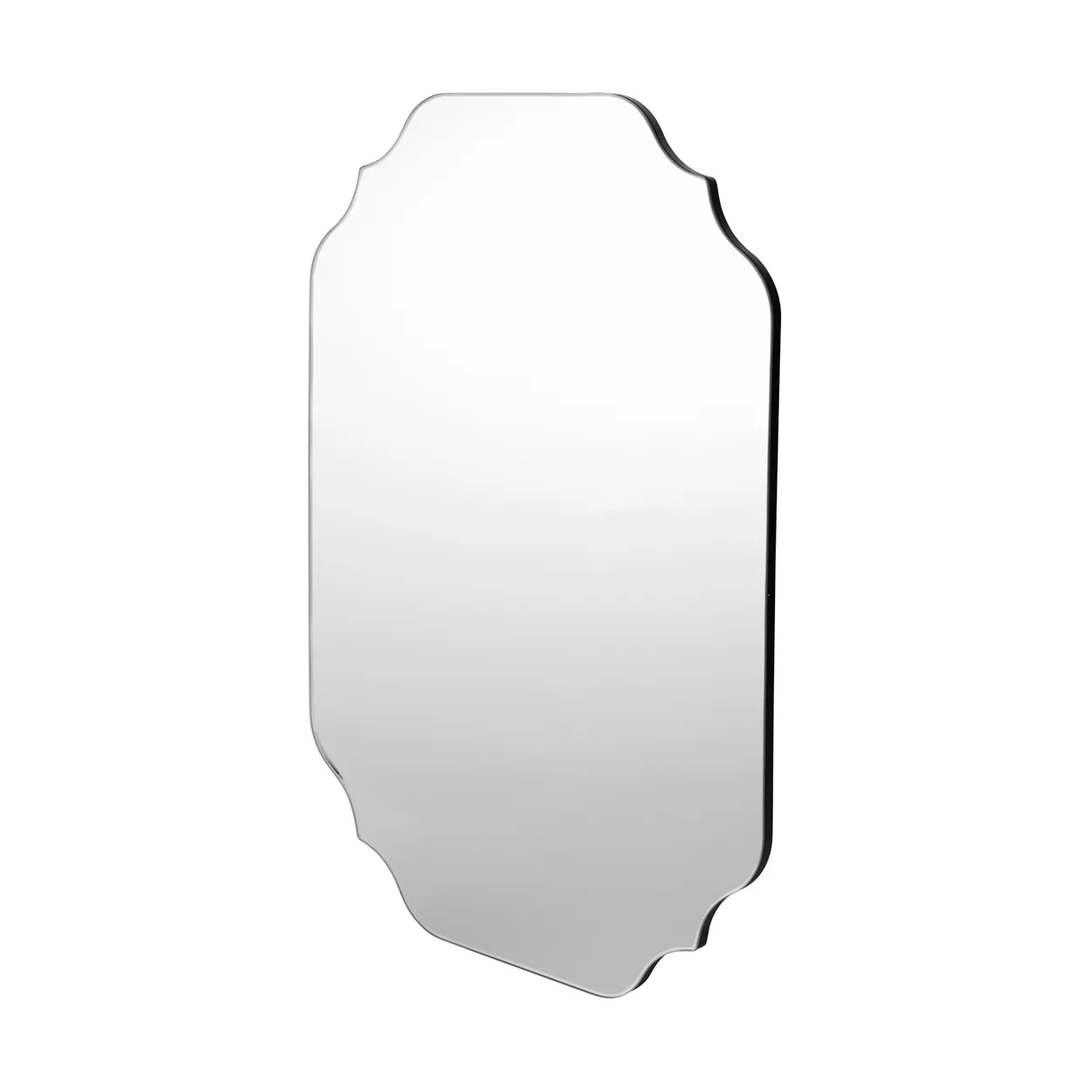 Broste Copenhagen Lulu mirror 50x70 cm | Scandinavian Design | Wall mirrors | Transparent