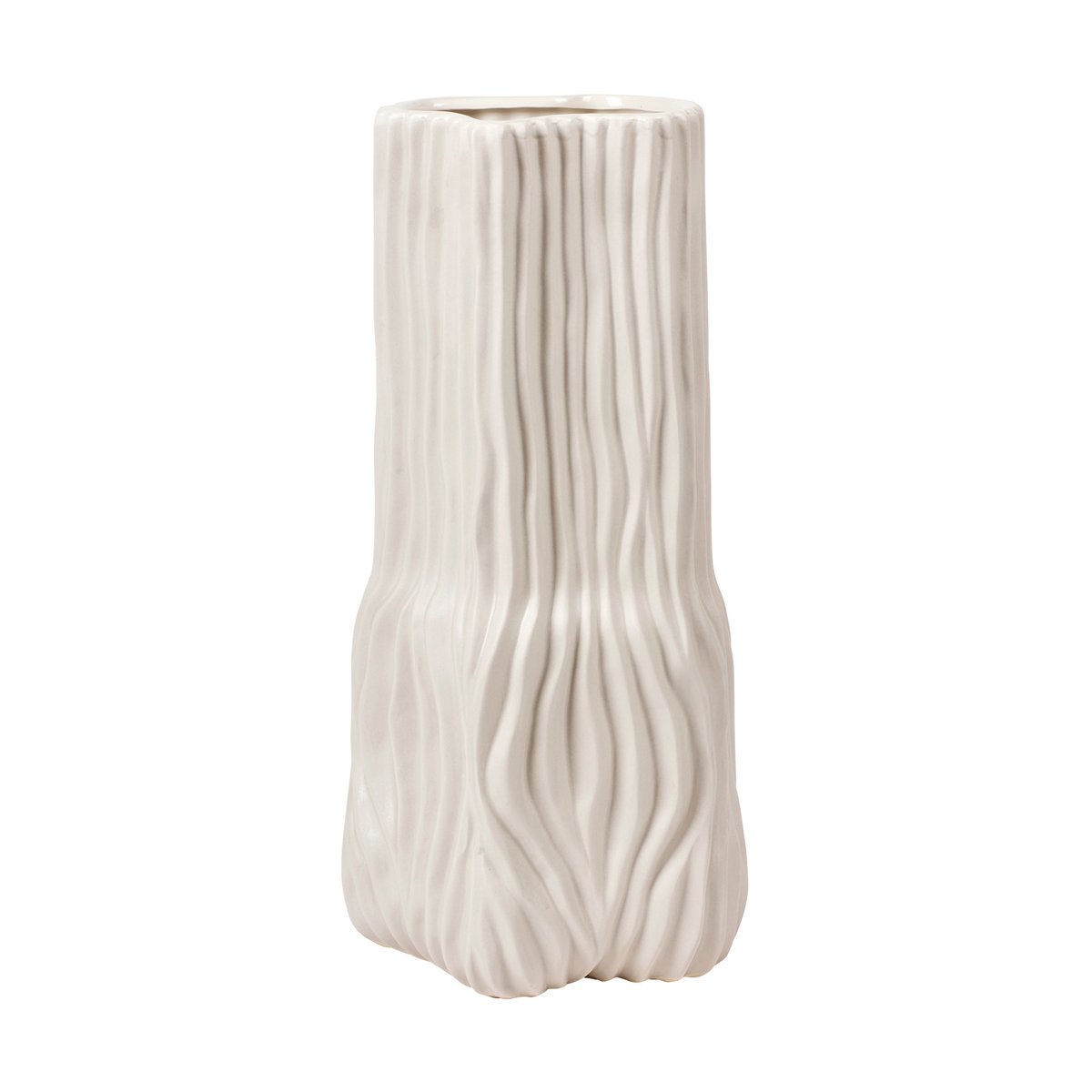 Broste Copenhagen Magny vase 43 cm tall Castle beige