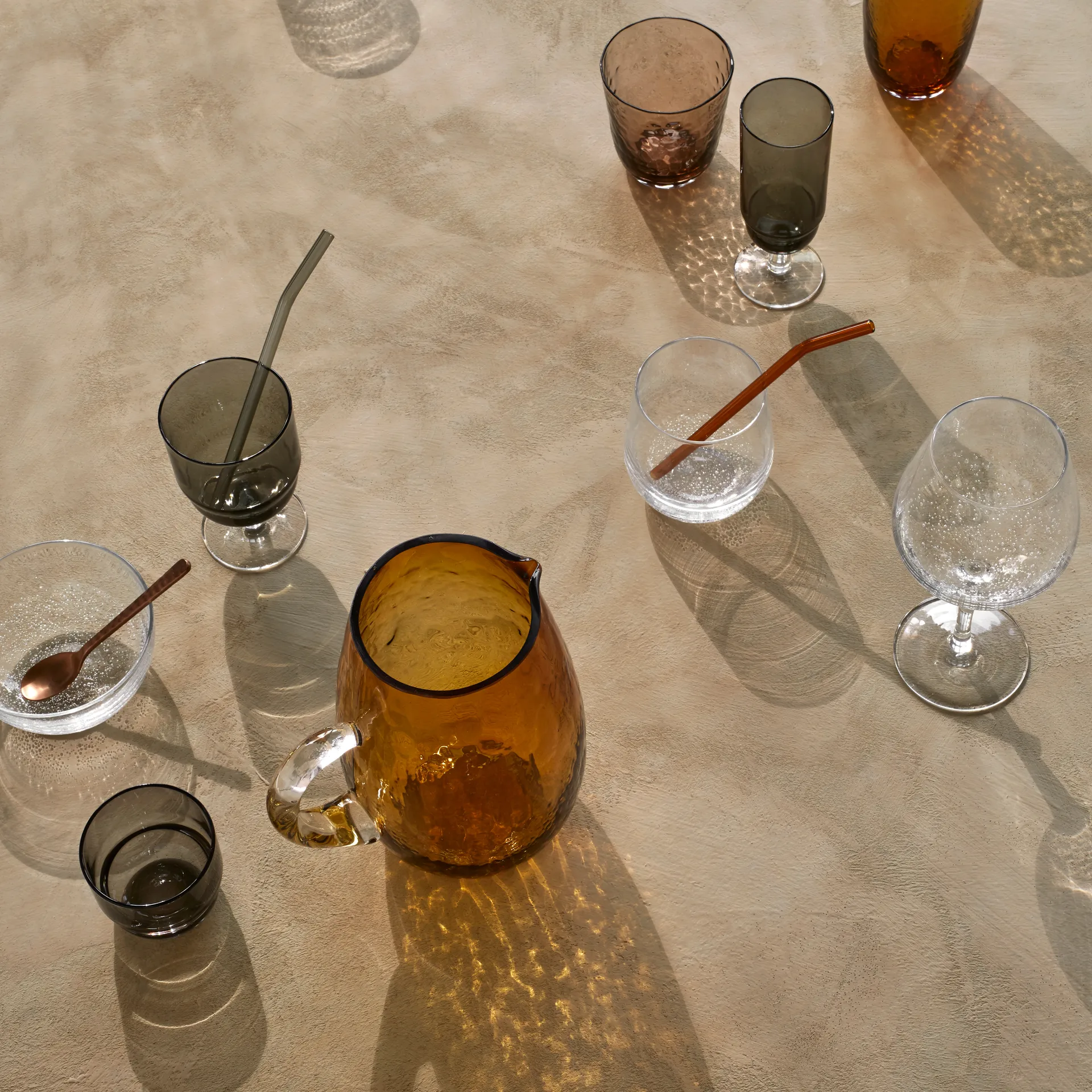 Malle straw 4-pack, smoke Broste Copenhagen