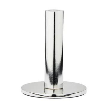 Maro candlestick - Silver finish, 9.5 cm - Broste Copenhagen