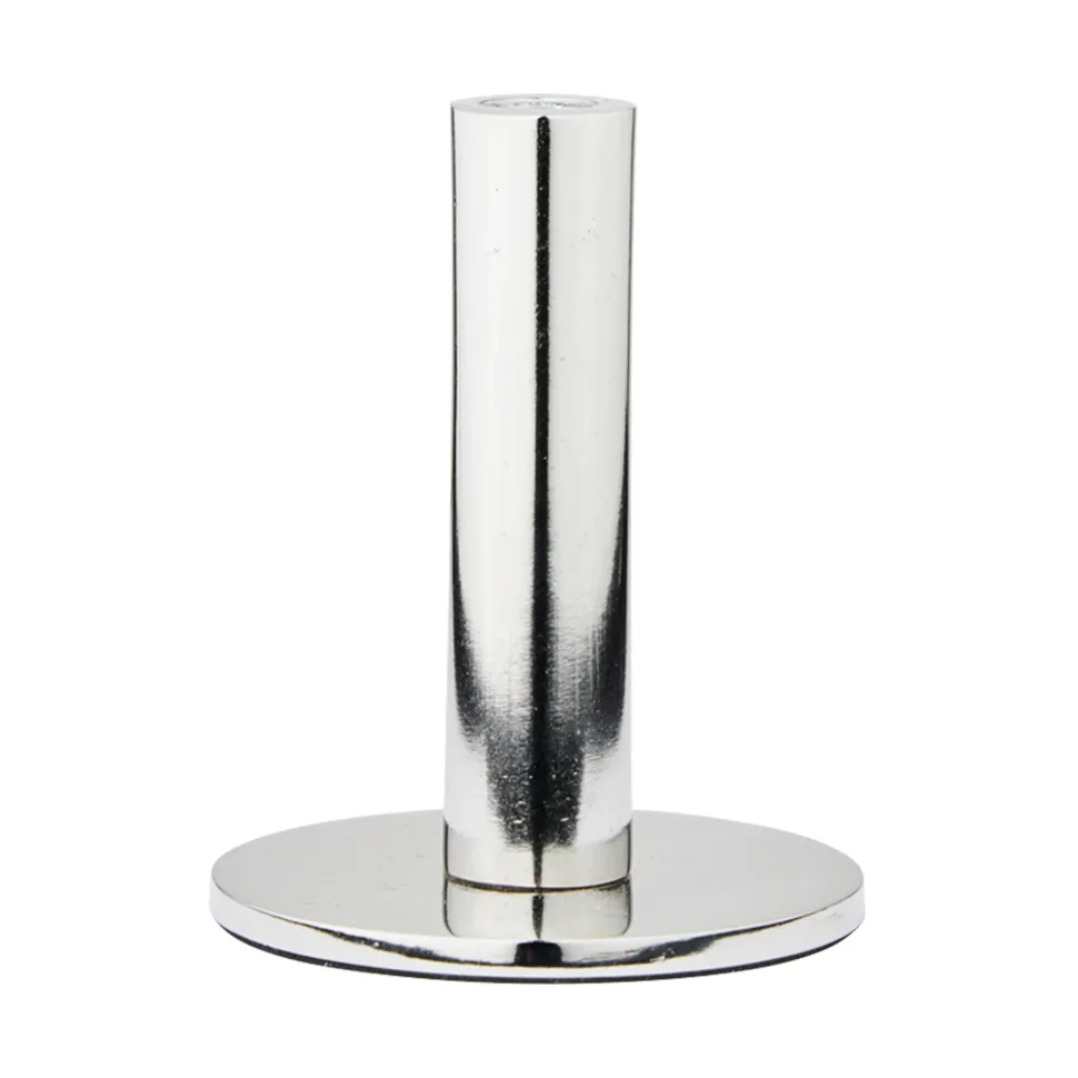 Broste Copenhagen Maro candlestick Silver finish, 9.5 cm