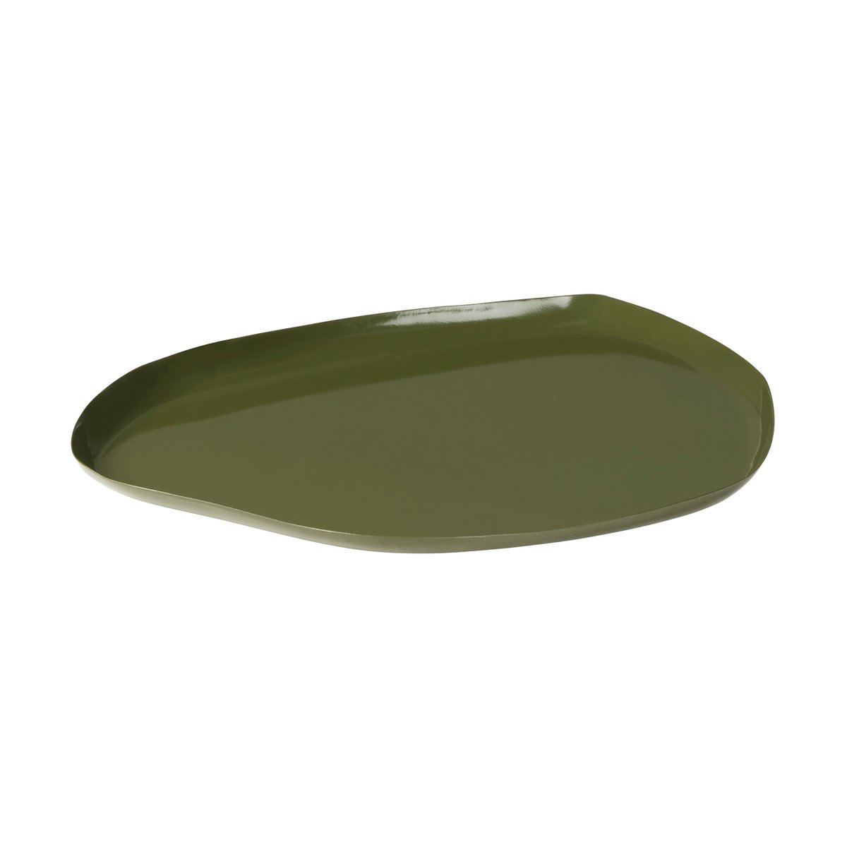 Broste Copenhagen Mie tray medium Grape leaf green | Scandinavian Design | Trays | Green