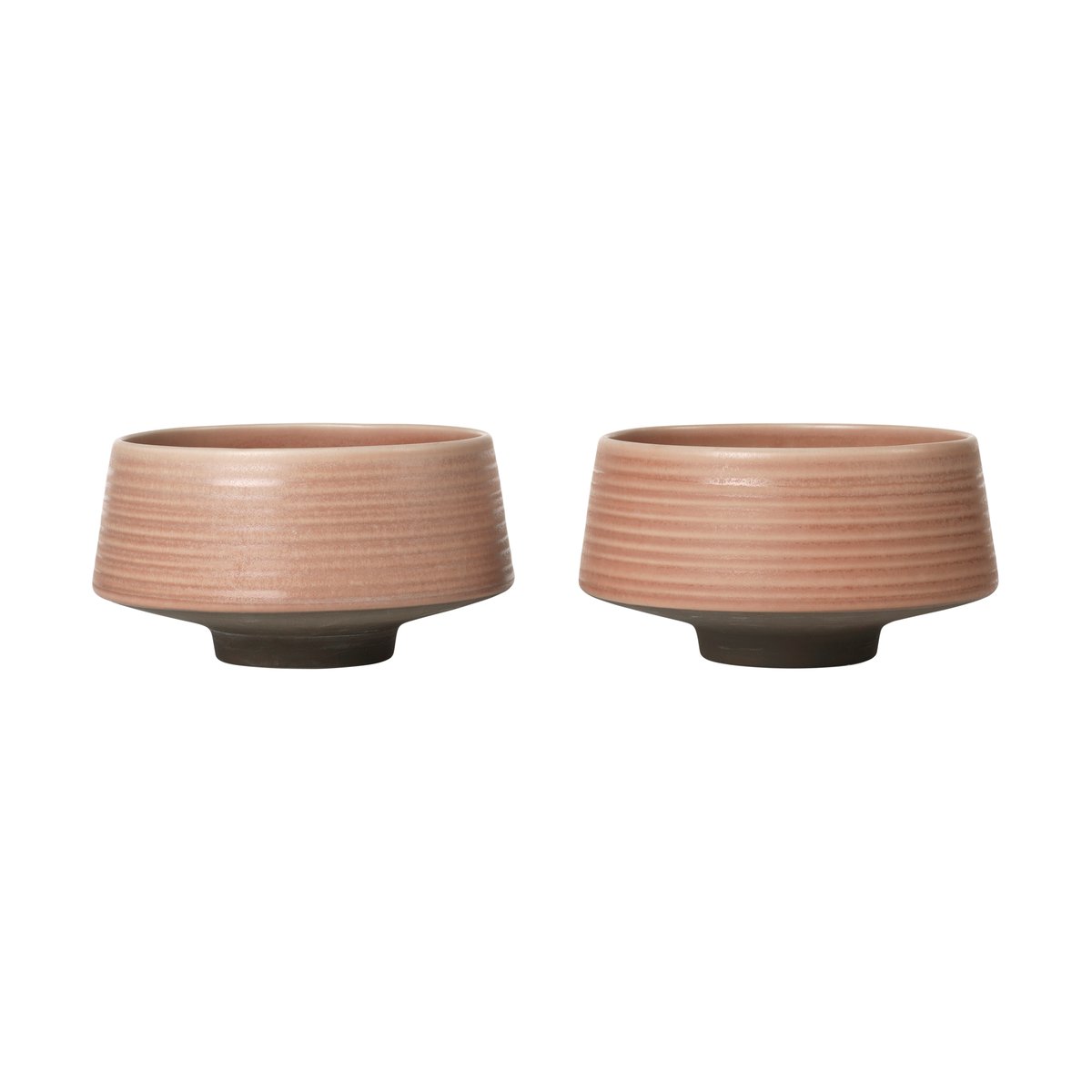 Broste Copenhagen Miko bowl o14 cm 2-pack Dusty pink