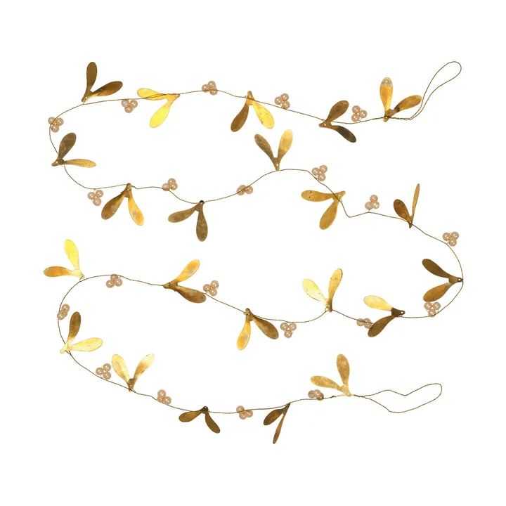 Mistletoe garland - Ivory - Broste Copenhagen